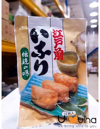 Seasoned fried bean curd for Inari sushi 240g