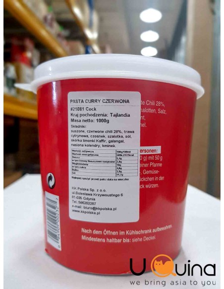 Red curry pastes 1kg