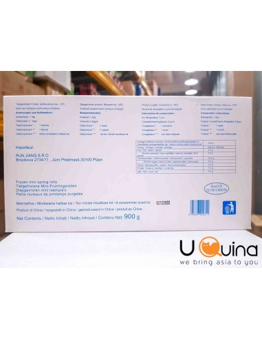 Frozen spring roll with vegetables 900g