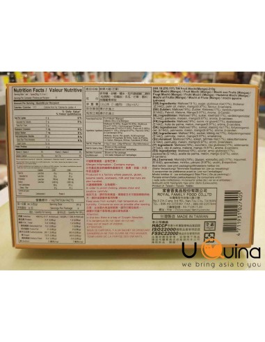 Mochi cakes mango flavour 210g