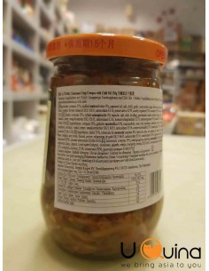 Wspięga wężowata w oleju chilli Chuannan 330g 2