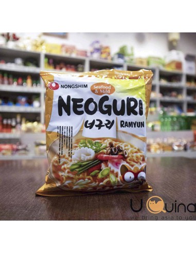 Neoguri instant noodles mild seafood flavor 120g