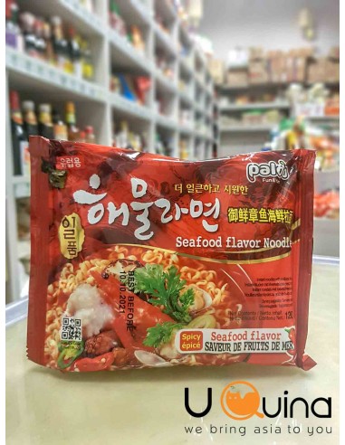 Spicy seafood flavor noodle Paldo