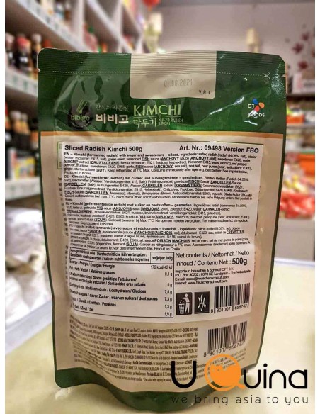 BIBIGO Kimchi radish sliced 500 g