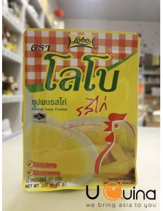 Tajski bulion drobiowy Lobo 87g