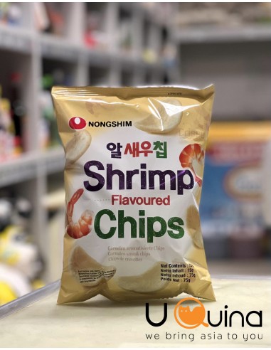 Nongshim Shrimp flavoured chips Original 75 g