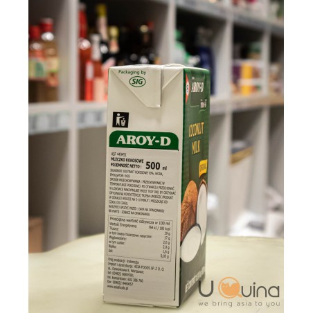 Sữa dừa Aroy D 500 ml