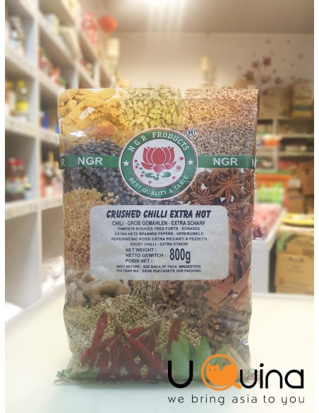 Coarsely ground chillies extra spicy 800g