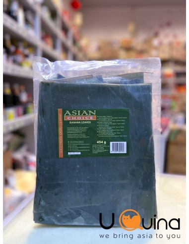 Asian choice Frozen banan leaves 454g