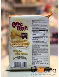 Krakersy ryżowe w smaku serowym i kukurydzianym One One 118g 2