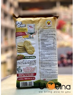 Krakersy ryżowe w smaku grillowanej wołowiny One One 150g 2