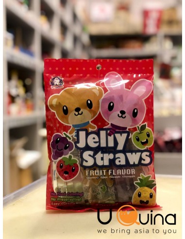 Jelly Straws Funny Hippo 300g