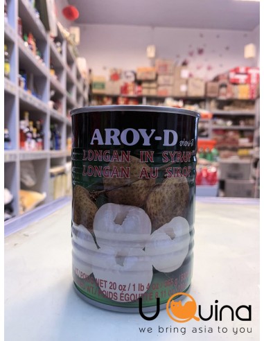 Longan fruit in syrup