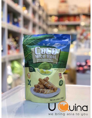 Rice roll durian flavor 100g