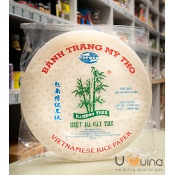 Rice paper Tufoco 3 cây tre ⌀22 cm