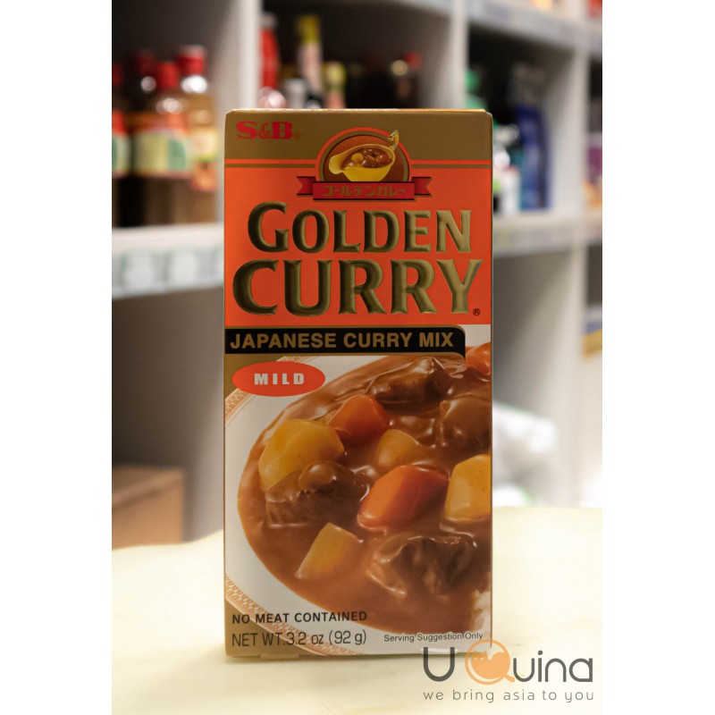 Curry japońskie w kostkach Golden Curry łagodne 92g