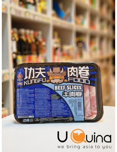 Frozen beef slices Kungfu Food 400g