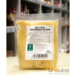 White ginger for sushi 200g