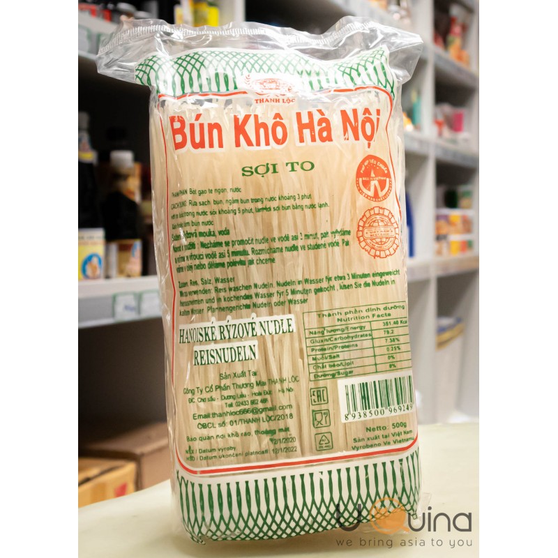 Makaron ryżowy nitki Bun kho Ha Noi 500g