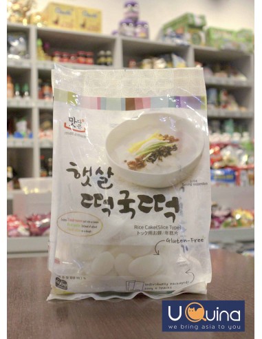 Bánh gạo Hàn Quốc miếng Topokki  600g